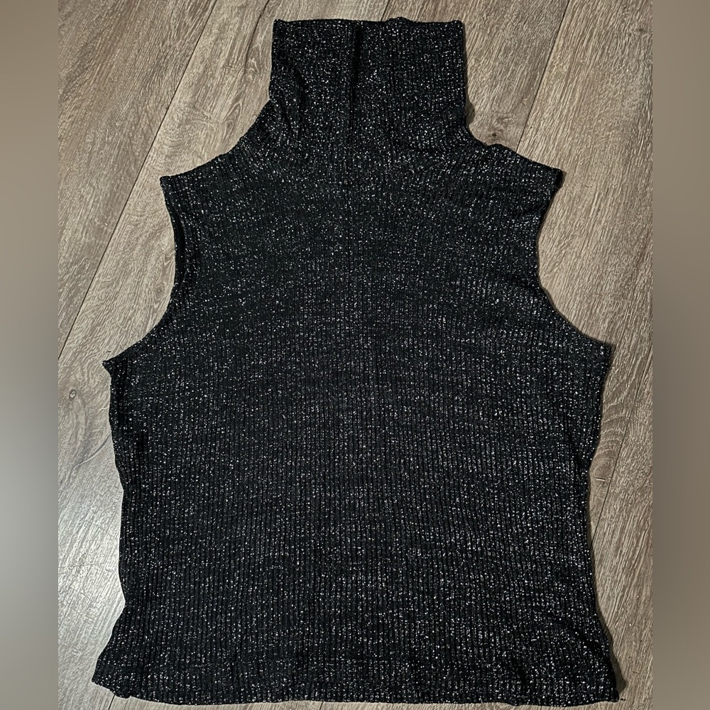 Vintage | Devonshire Cream | Turtleneck Tank Top | XL